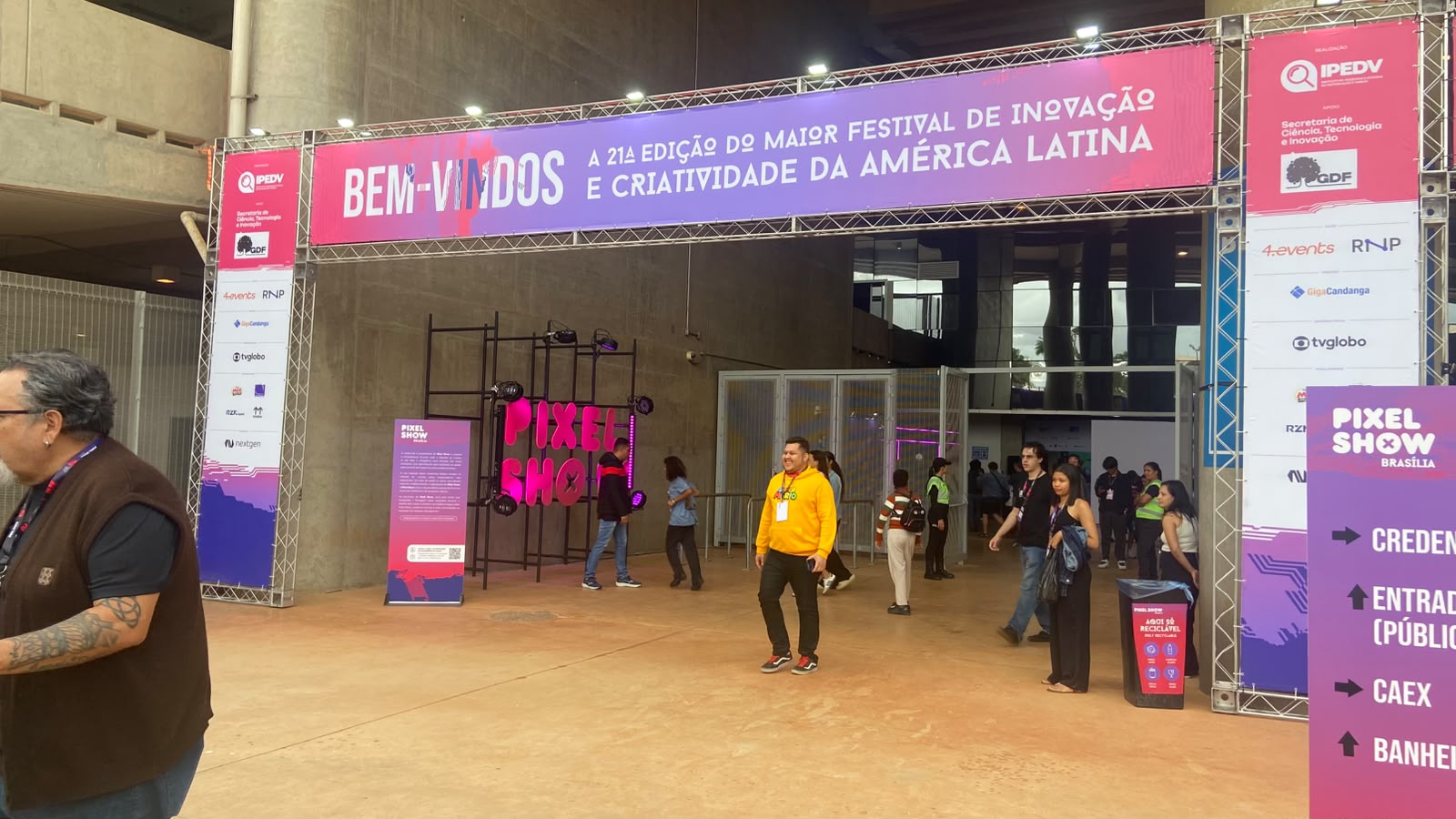 GigaCandanga no Pixel Show Brasília 2026